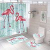 Bright Cartoon Flowers Pods Floral Butterfly Bathroom Shower Curtain To Refresh Your Bathroom