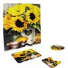 Bright Yellow Sunflower Shower Curtain to Refresh and Energize Your Bathroom