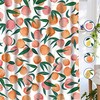Bright and Colorful Allover Fruits Shower Curtain