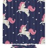 Bring A Touch Of Fantasy To Your Bathroom With Magical Unicorn Fantasy Pattern Shower Curtain Set