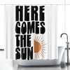 Bring In The Sunshine With This Vibrant Printed Shower Curtain
