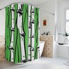 Bring Life To Your Bathroom Decor With This Bamboo Shower Curtain And Ai Art Print