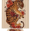 Bring Some Fun to Your Bathroom with This Tiger with Flowers Shower Curtain