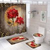 Bring the Beauty of Roses to Your Bathroom with this Shower Curtain