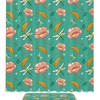 Brown Deer Pattern Animal Bathroom Set With Waterproof Fabric Shower Curtain