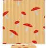 Brown Mushroom Shower Curtain To Add Warmth To Your Bathroom