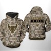 Buffalo Bulls Ncaa Camo Veteran 3D All Over Print Hoodie, Zip-Up Hoodie For Fans