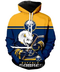 Buffalo Sabres Hoodie 3D Ultra-Cool Long Sleeve For Fans To Show Off Their Colors