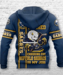 Buffalo Sabres Hoodie With 3D I'M Retired Design, A Perfect Gift For Fans