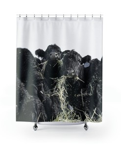 Buffet Themed Shower Curtain For Bathroom
