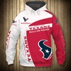 Bulls On Parade Houston Texans 3D All Over Print Pullover Hoodie For Fans