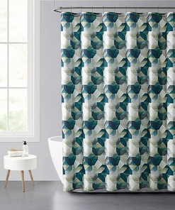 Butterflies Blue Hues Shower Curtain, Bathroom Decor Accessories