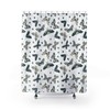 Butterfly Flower Rabbit Easter Eggs Cute Shower Curtain for Bathroom Decor