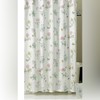 Butterfly Meadow Jacquard Fabric Shower Curtain, Elegant Bathroom Decor