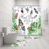 Butterfly Shower Curtain - The watercolor butterfly shower curtain brings a touch of whimsy to your bathroom.