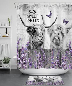 Butterfly Strawberry Mushroom Frog Unique Design Shower Curtain for Bathroom
