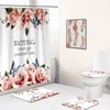 Butterfly-Themed Shower Curtain with Chic Rose Design, Highly Durable and Waterproof for Your Bathroom Decor
