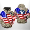 Byu Cougars Ncaa Us Flag Camo Veteran 3D All Over Print Zip Hoodie Gifts For Ncaa Fans Show Your Loyalty 