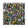 Cactus Shower Curtain for a Natural and Botanical Bathroom Design