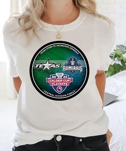 Calder Cup Playoffs 2023 Souvenir Collection Texas Stars Vs Milwaukee Admirals T Shirt