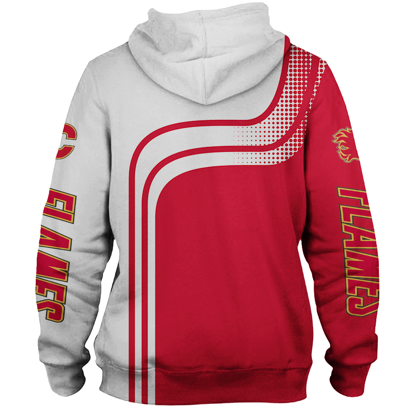 Calgary Flames Hoodie With Zip Hoodie Pullover, Perfect Gifts For Fans