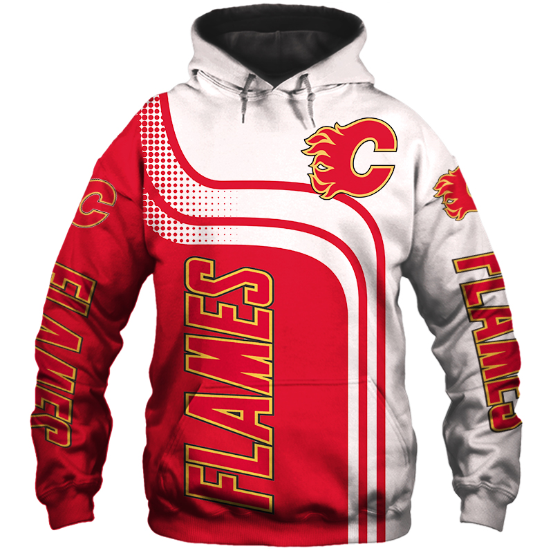 Calgary Flames Zip-Up Pullover Hoodie - Ultimate Fan Gift