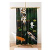 Calico Cat And Koi Fish Shower Curtain, Colorful And Unique Cat Bathroom Decor