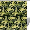 Camo Dinosaur Shower Curtain, Fun And Exciting Addition To Any Bathroom