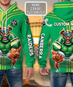 Canberra Raiders Nrl Custom All Over Print 3D Hoodie - Personalized Gift