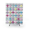 Candy Heart Valentine's Day Shower Curtain for Bathroom Decor