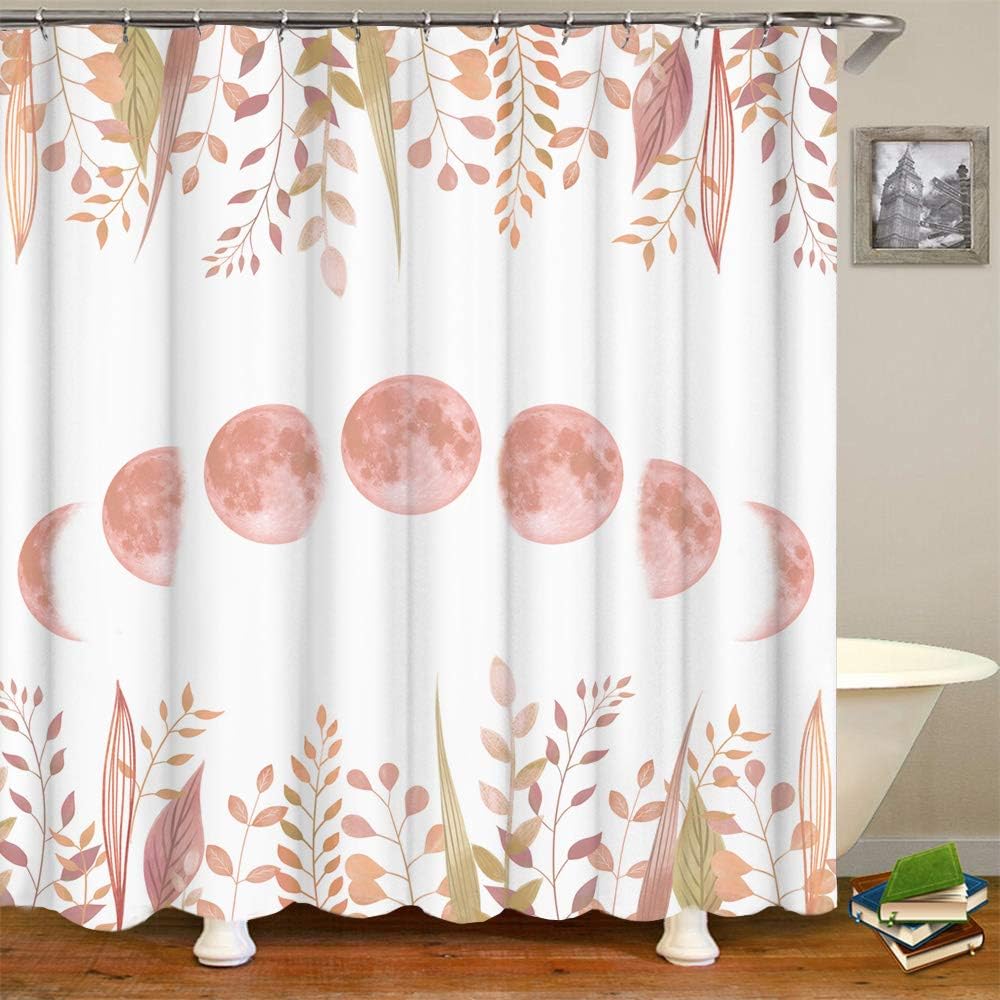 Capture the Moon with Magic Moon Shower Curtain for Lunar Bathroom Decor