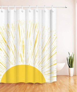 Carefully Crafted Seahorse Shower Curtain for Underwater Landscape Bathroom Decor
