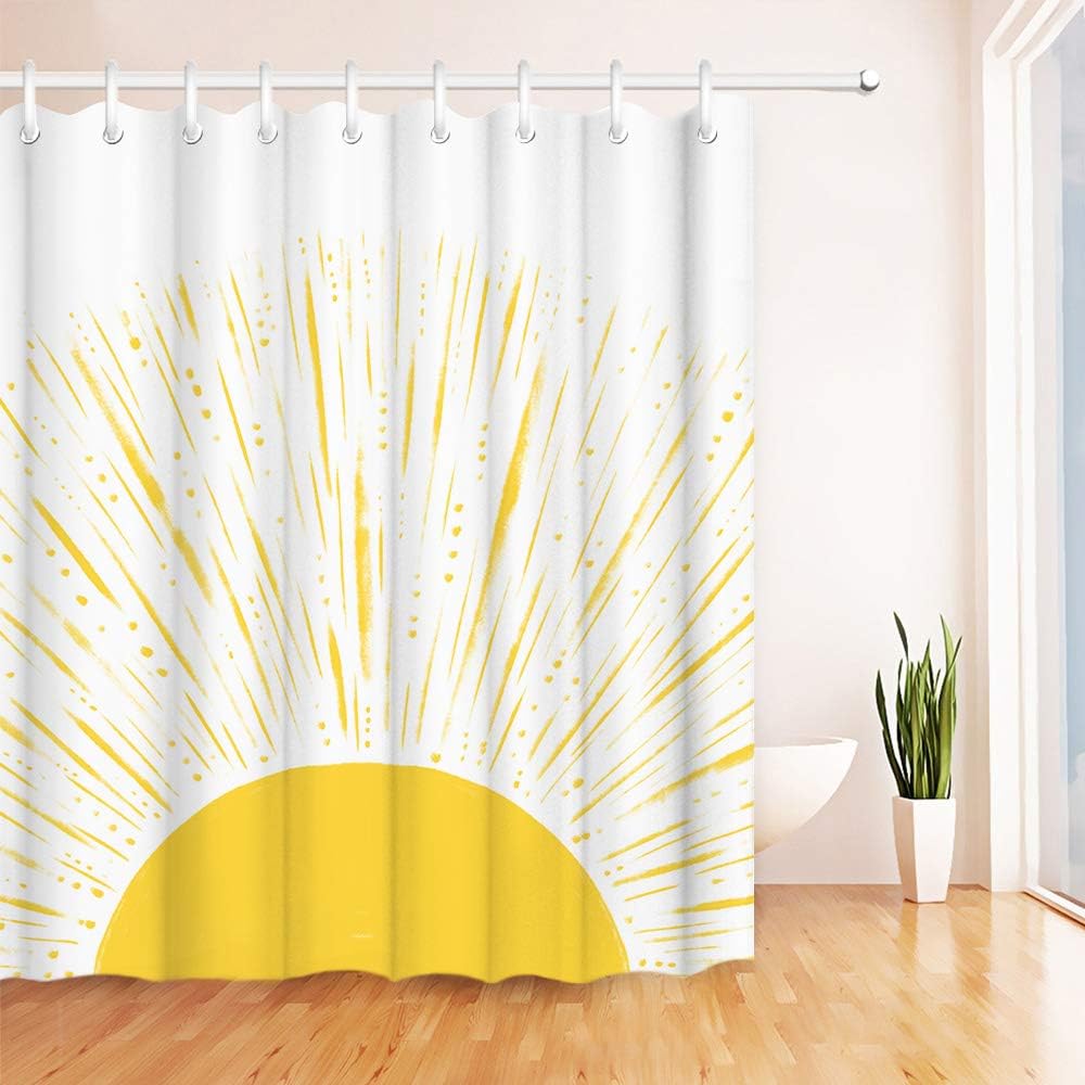 Carefully Crafted Seahorse Shower Curtain for Underwater Landscape Bathroom Decor