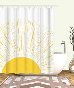 Carefully Crafted Seahorse Shower Curtain for Underwater Landscape Bathroom Decor