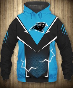 Carolina Hurricanes Hoodie With Lightning Graphic Design, Perfect Gifts For Fans