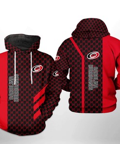 Carolina Hurricanes Nhl All Over Print Hoodie - Show Your Team Spirit With 3D Design And Zip-Up Option 