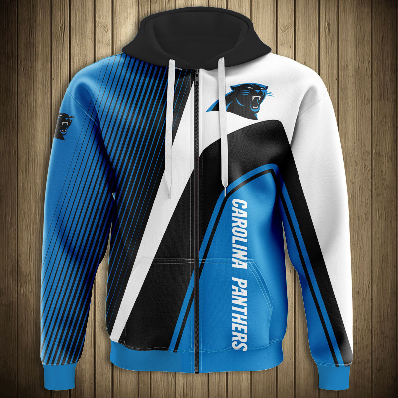Carolina Panthers Graphic 3D Hoodie Zip Hoodie Gifts For Fans
