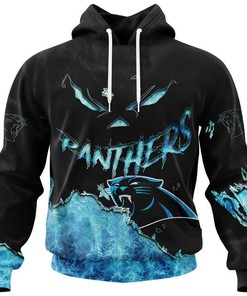 Carolina Panthers Hoodie 3D Devil Eyes Gift Perfectly Crafted For Fans