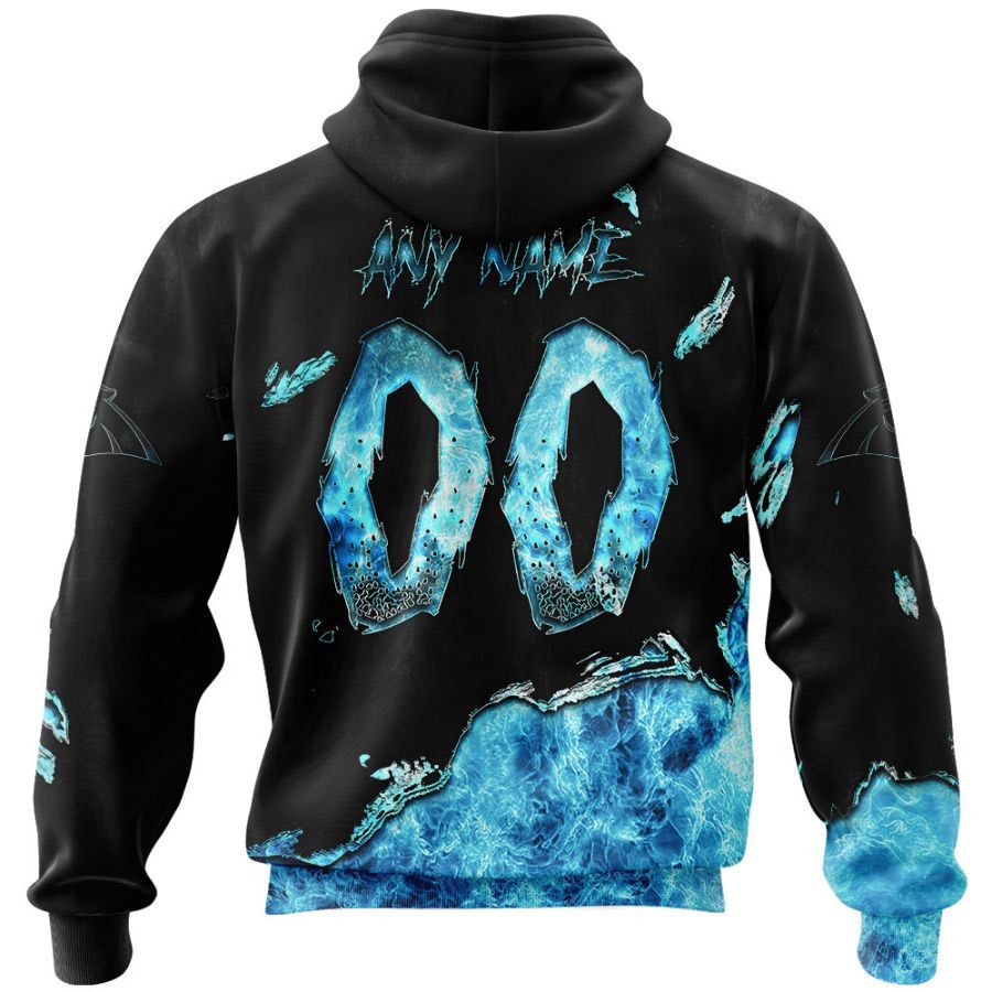 Carolina Panthers Hoodie 3D Devil Eyes Gift Perfectly Crafted For Fans
