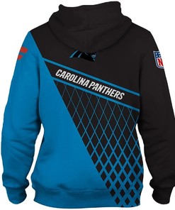 Carolina Panthers Hoodie With No.1 Printed Design, A Great Gift For Fans