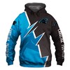 Carolina Panthers Hoodie With Zigzag Graphic - Perfect Gift For Fans