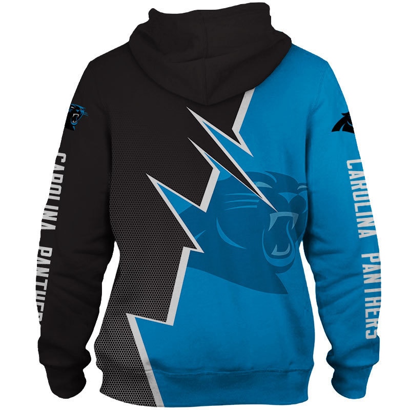 Carolina Panthers Hoodie With Zigzag Graphic - Perfect Gift For Fans
