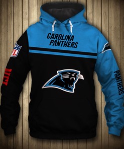 Carolina Panthers Skull Hoodie Pullover Zip Hoodie All Over Print With 3D Design For Fans