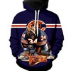 Carolina Panthers Ultra-Cool Design All Over Print Zip Hoodie Pullover Show Your Nfl Team Spirit