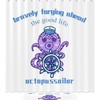 Cartonn Blue Whale Bathroom Set With Waterproof Fabric Shower Curtain