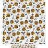 Cartoon Bees Pattern Kids Bathroom Shower Curtain For A Playful And Fun Decor
