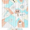 Cartoon Red Mushroom Bathroom Set With Waterproof Fabric Shower Curtain
