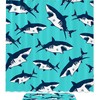 Cartoon Shark Shower Curtain - Fun And Waterproof Bathroom Decor