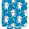 Cartoon Unicorn Rainbow Star Shower Curtain - Colorful And Vibrant Bathroom Decor
