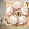 Carving Easter Eggs Shower Curtain Bathroom Decor With Unique Design
